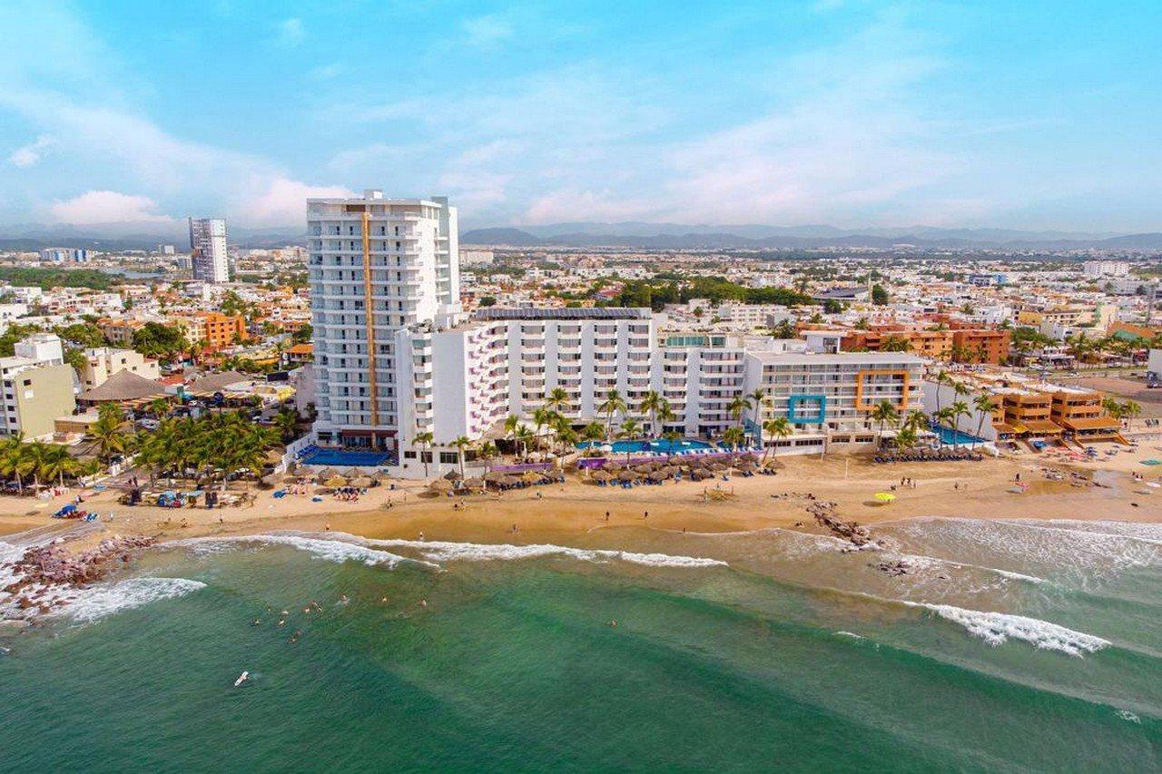Oceano Palace Mazatlan Bagian luar foto