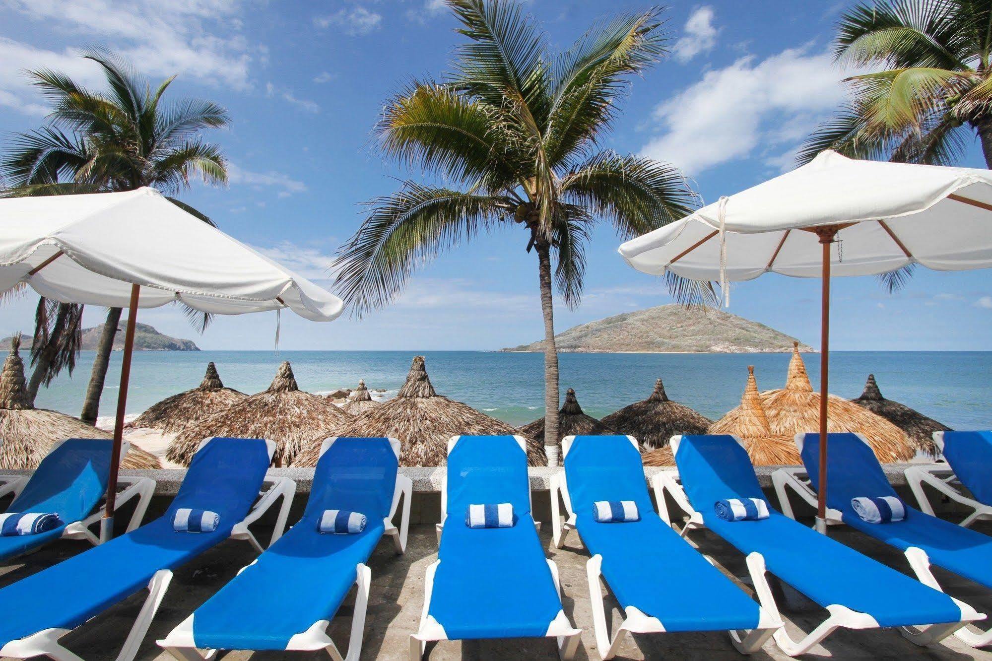 Oceano Palace Mazatlan Bagian luar foto