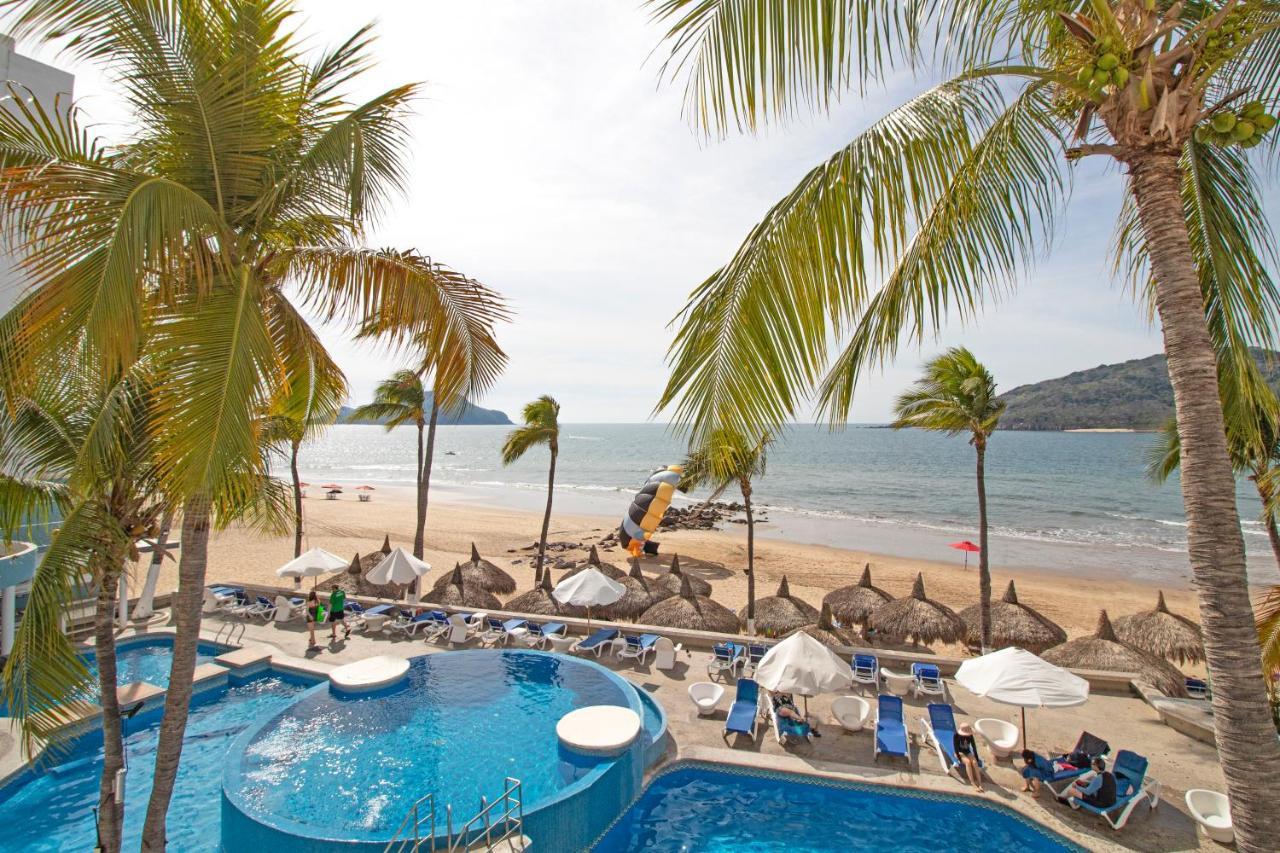 Oceano Palace Mazatlan Bagian luar foto